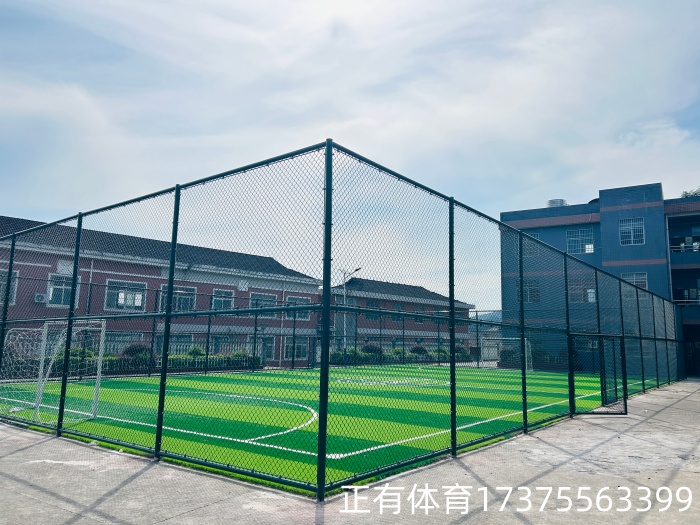 懷化市沅陵學校足球場草坪施工完工